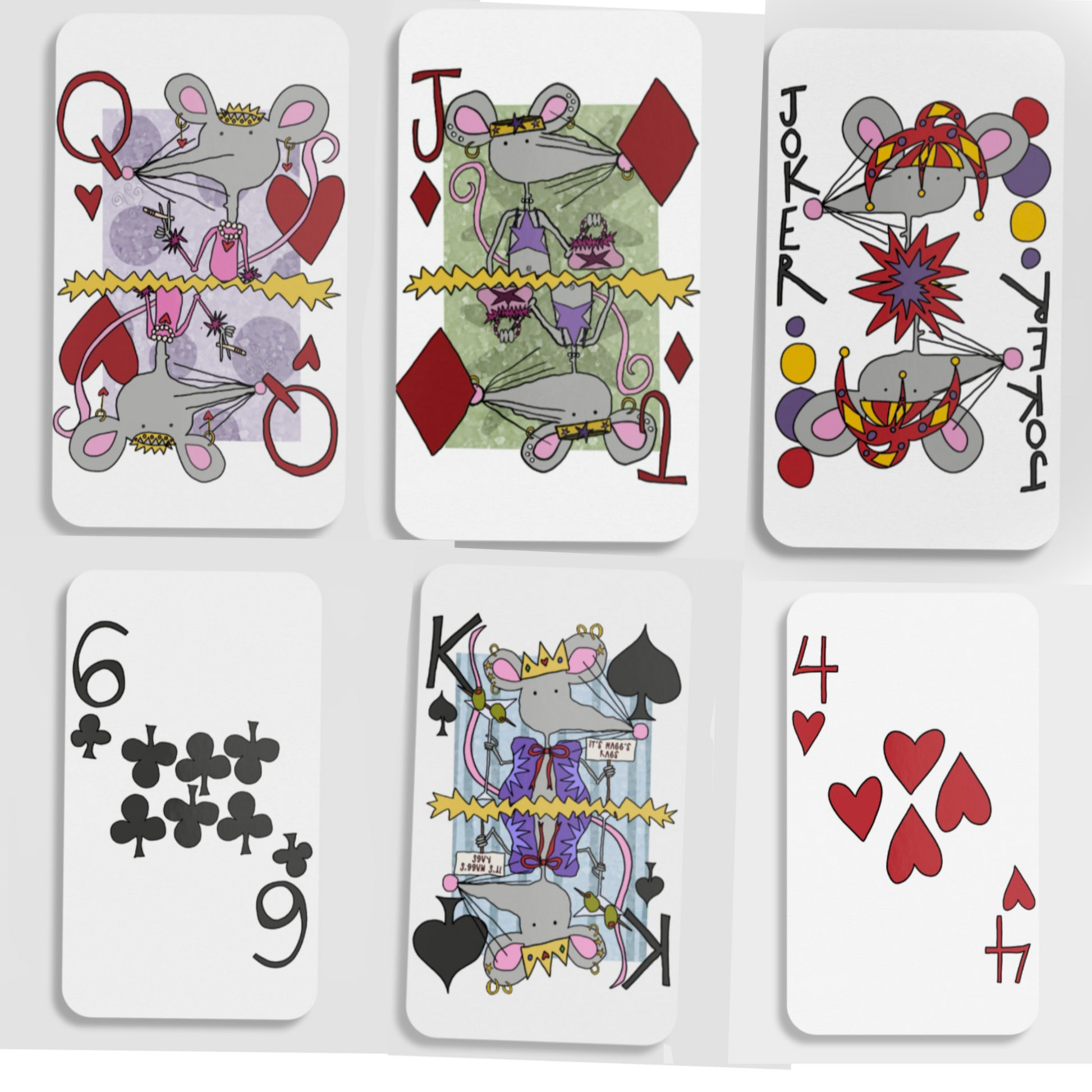 The Rat pack tin deck of cards - Magg's Rags 
