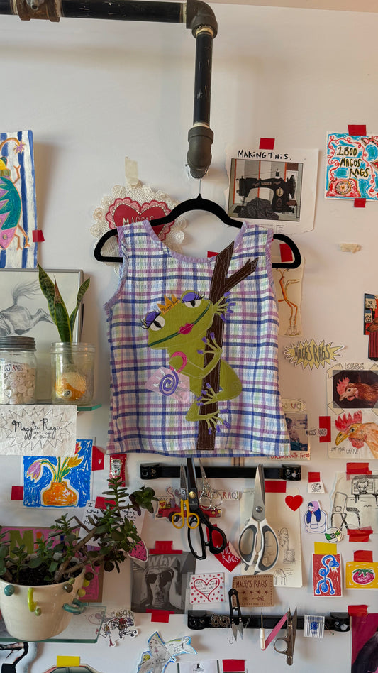 Miss Sassy Frog Tank(Small)