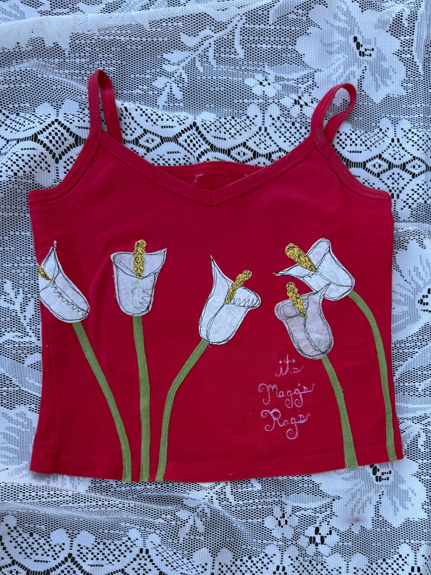 Calla Lily Tank(S/M)