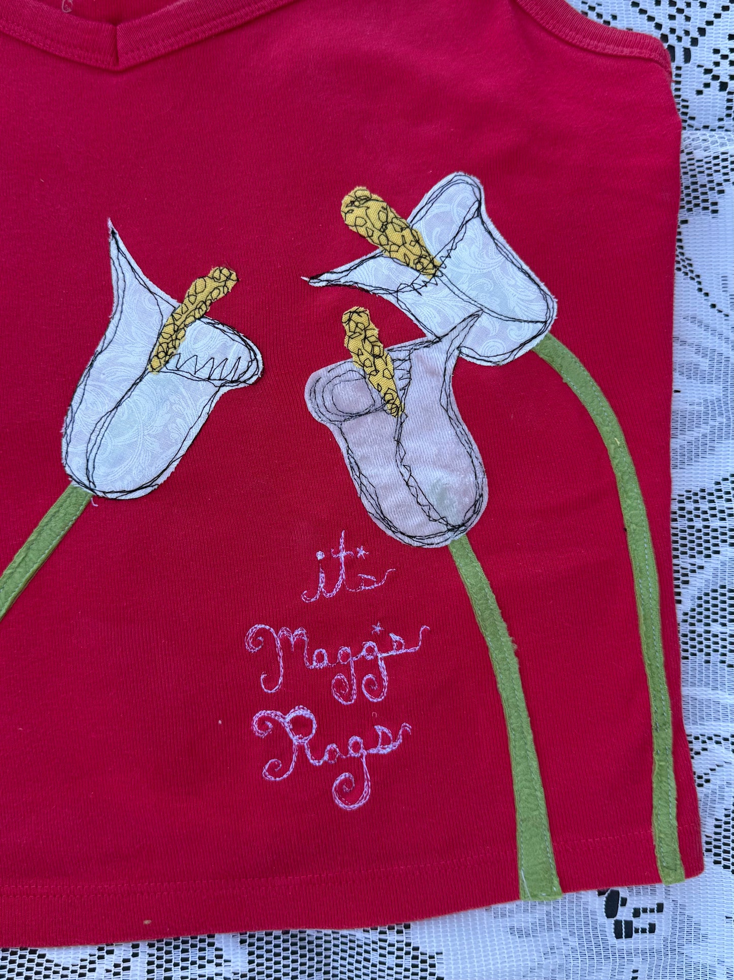 Calla Lily Tank(S/M)