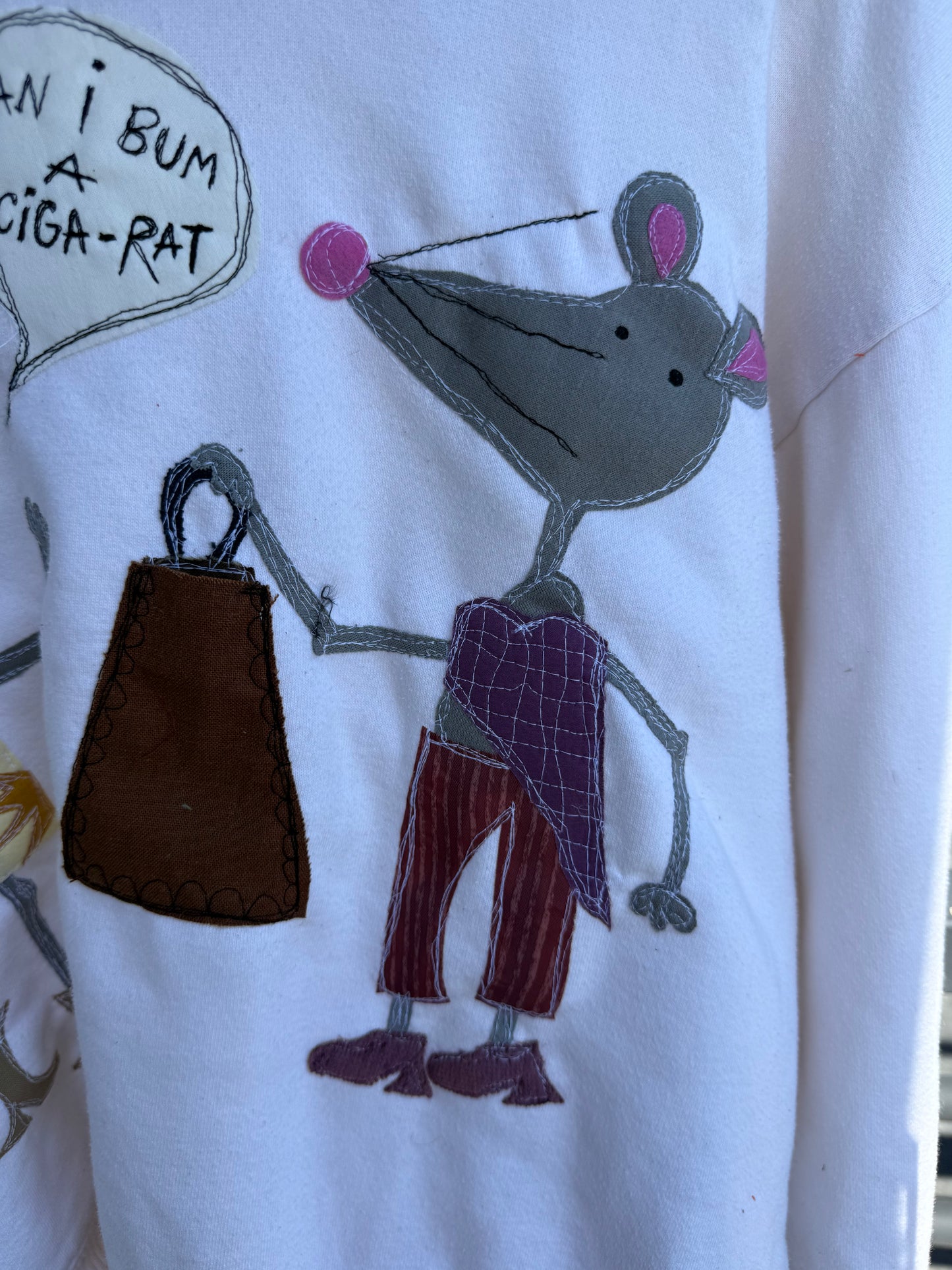 Ciga-Rat Pocket Hoodie(XL)