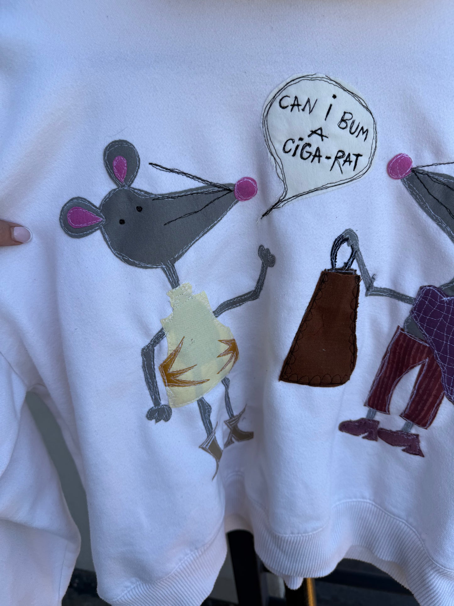 Ciga-Rat Pocket Hoodie(XL)