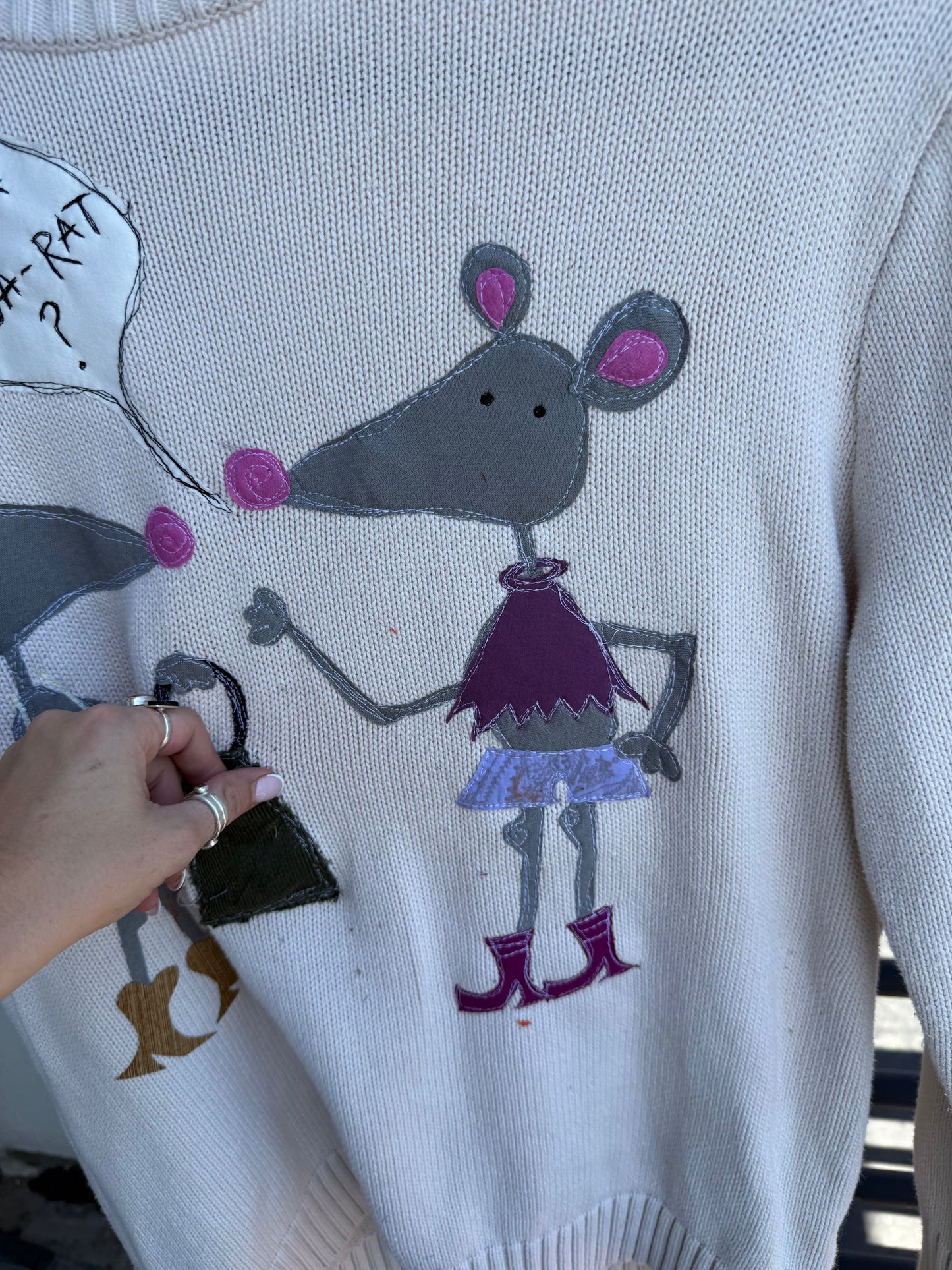 Ciga-Rat Pocket Sweater(XL)