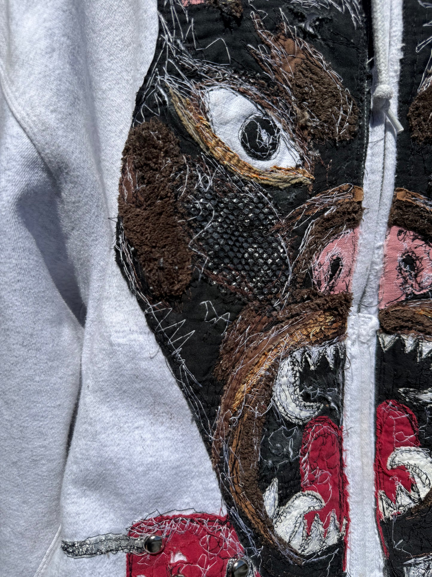 Doberman Doublezip Sweatshirt(XL)