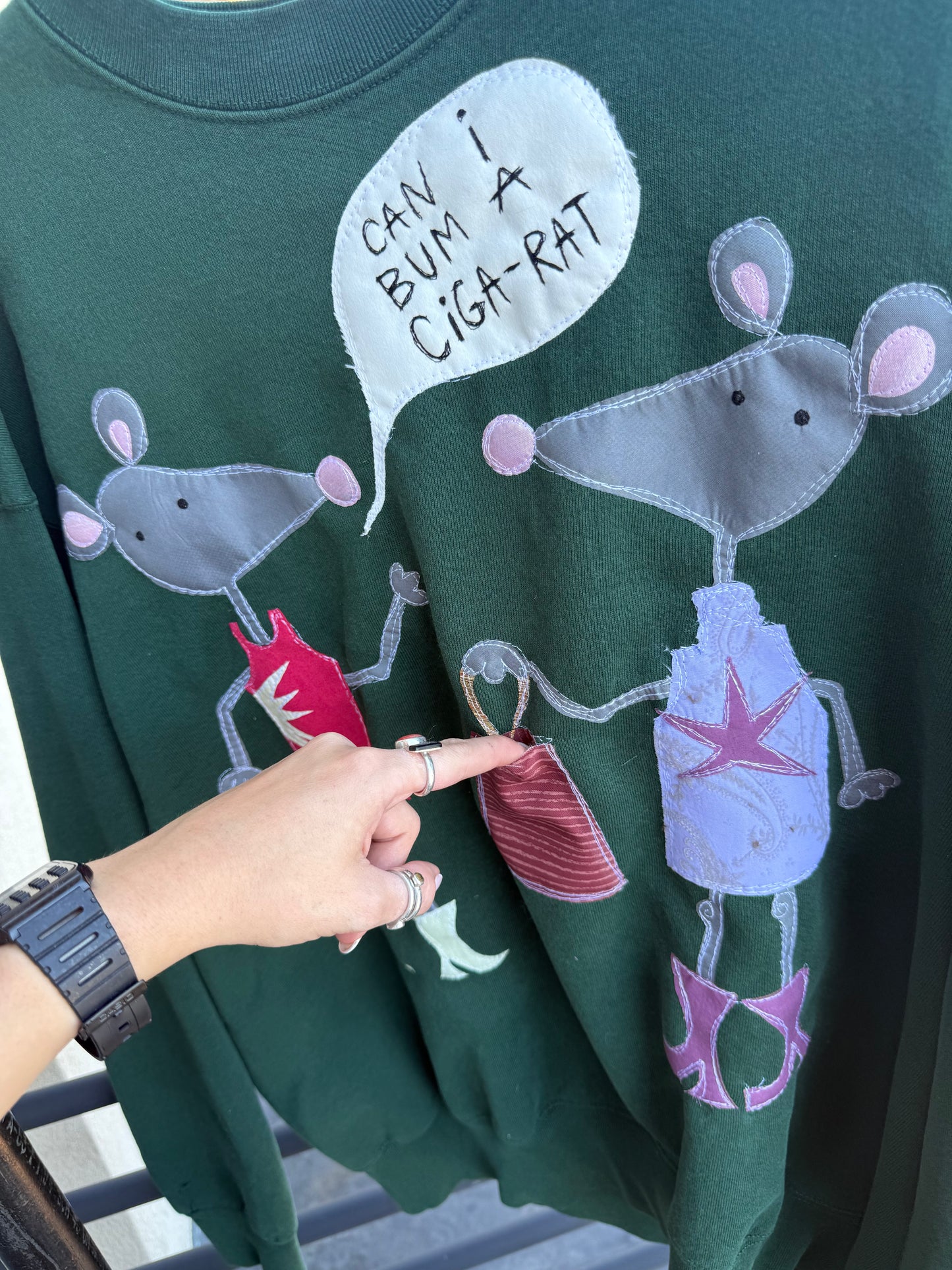 Ciga-rat pocket crew(XXL)