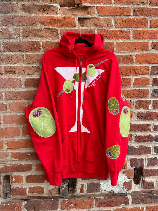 Martini n' Olives zip up(XL)