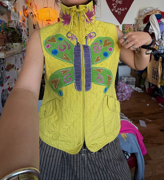 Abstract Butterfly Vest(Medium)
