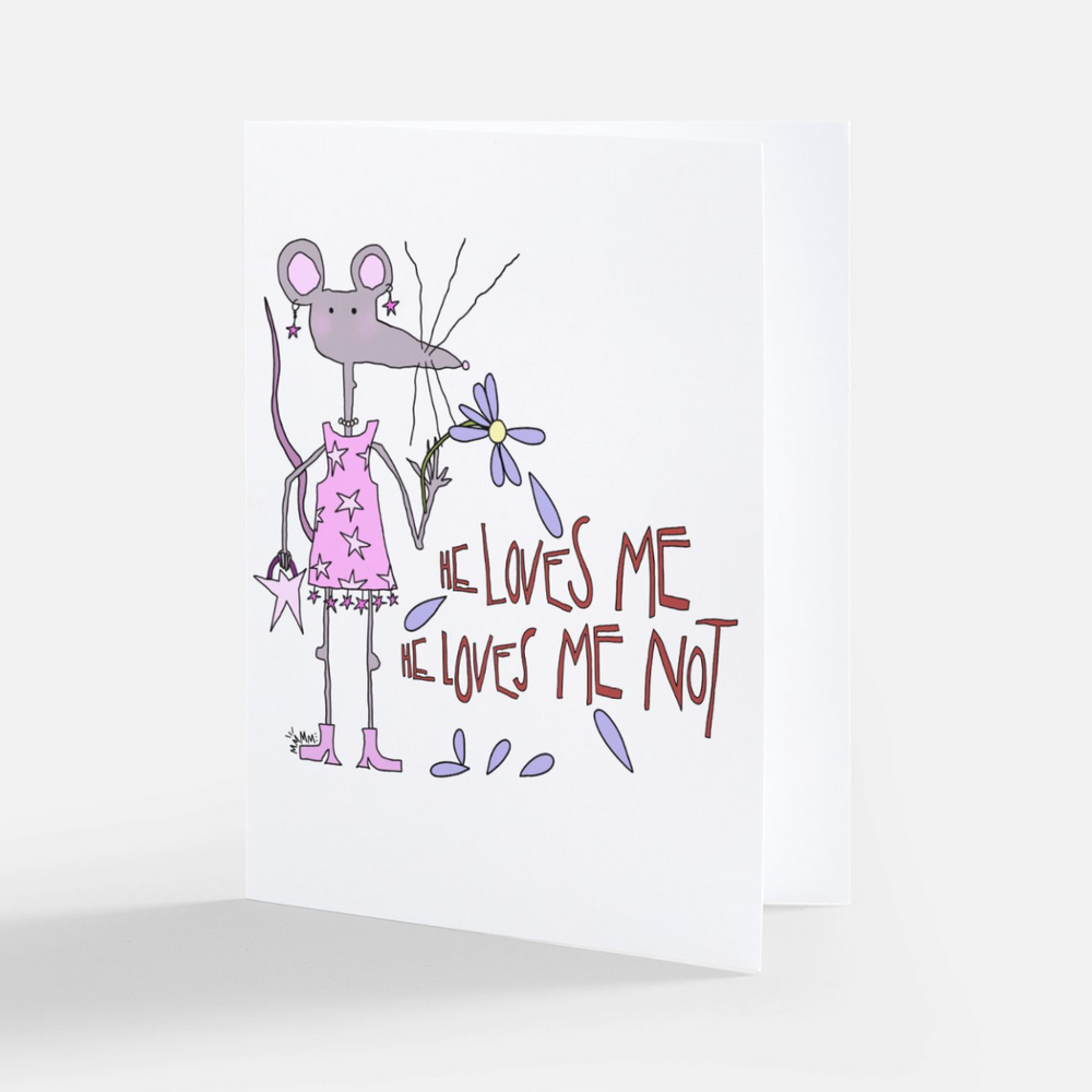 Fancy Rat Greeting Card