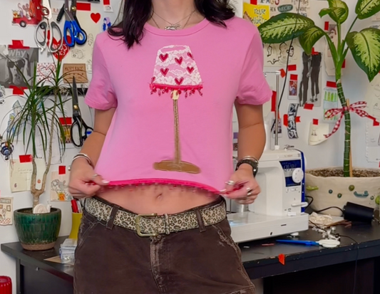 Fringey Lamp Tee(Small)