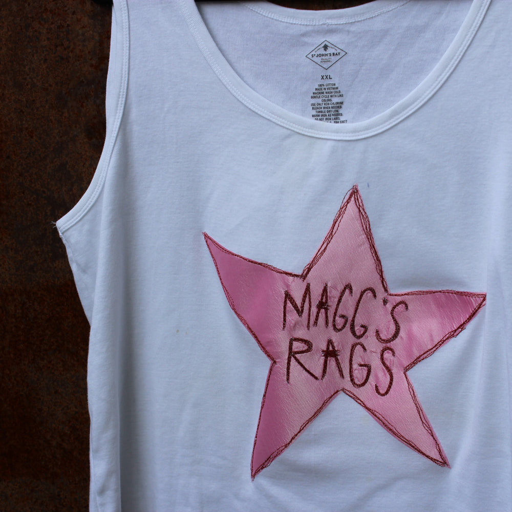 
                      
                        Magg’s rags star tank! (2XL)
                      
                    