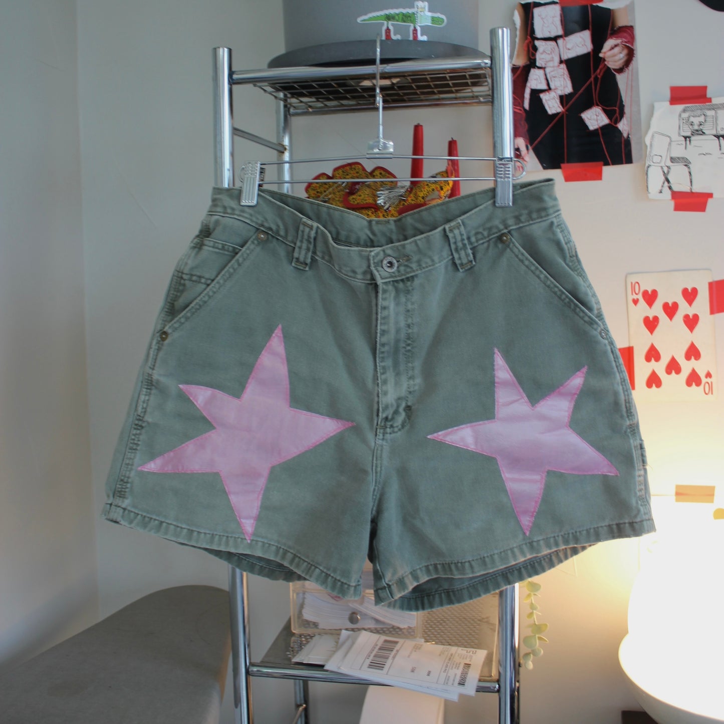 Star front vintage shorts(6)