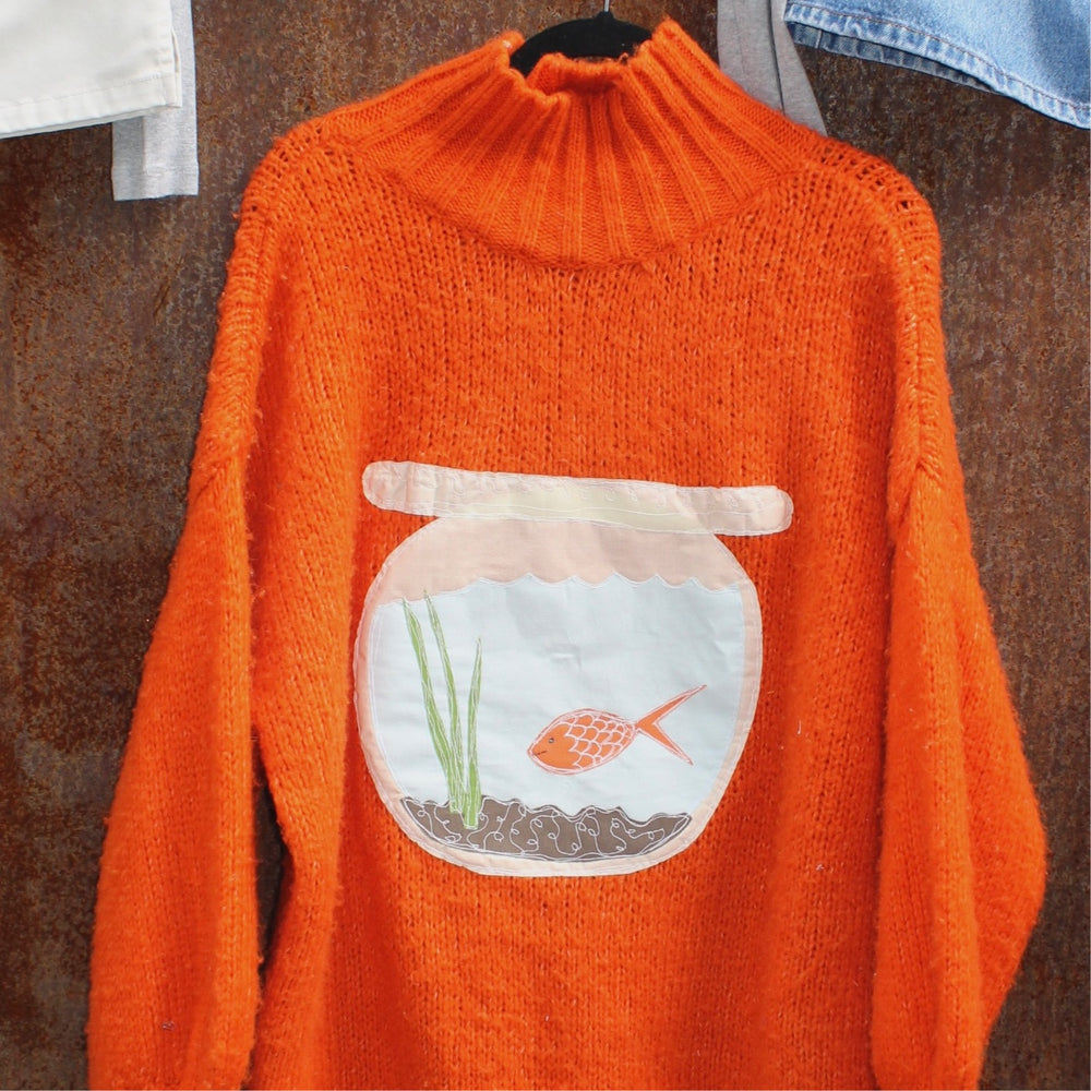 Fishbowl turtleneck sweater(XXL)