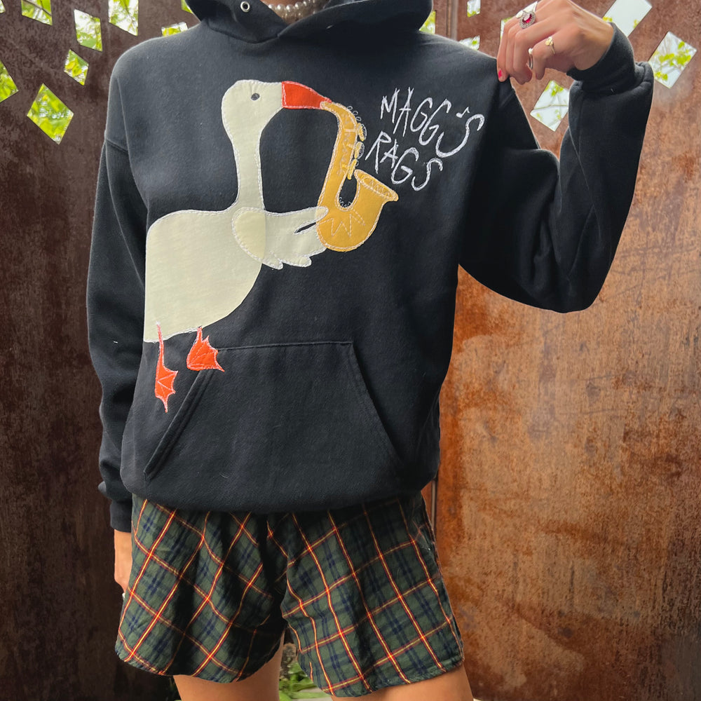 
                      
                        Saxophone Duck hoodie(medium)
                      
                    