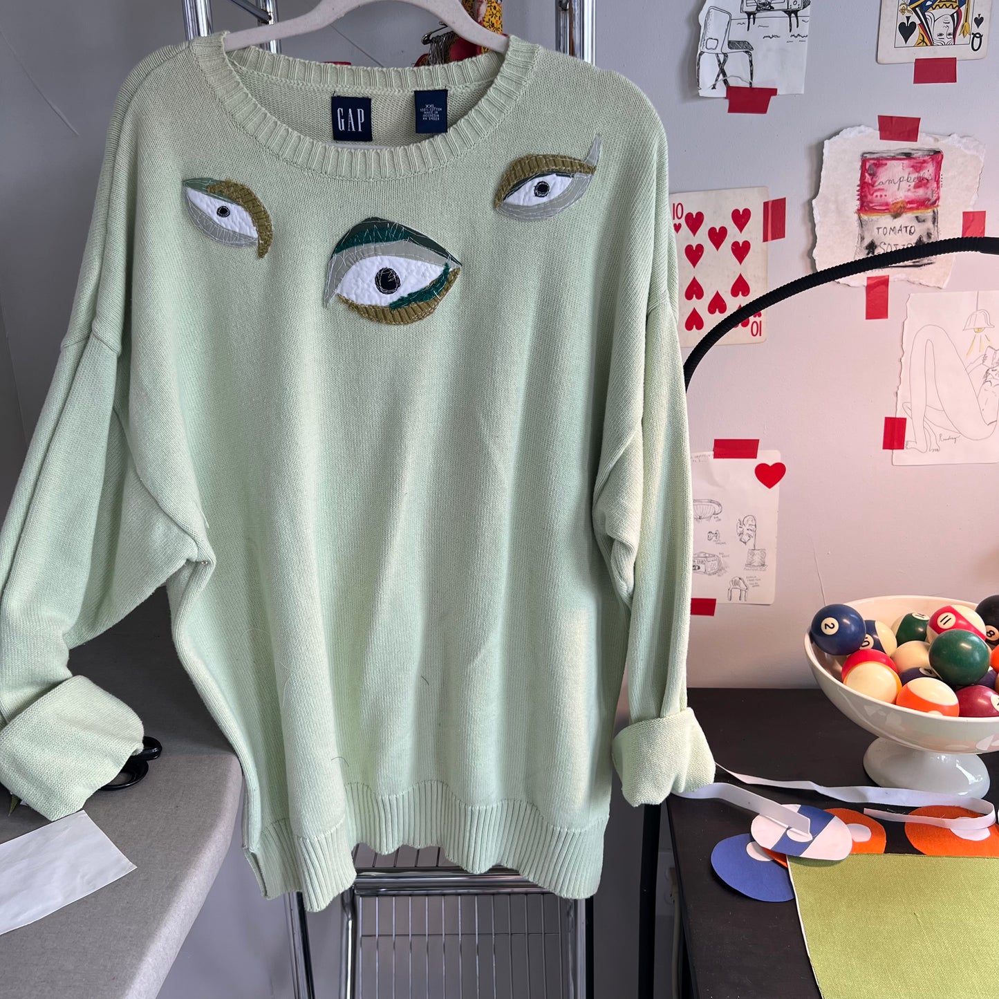 Eyeballs Sweater(XXL)
