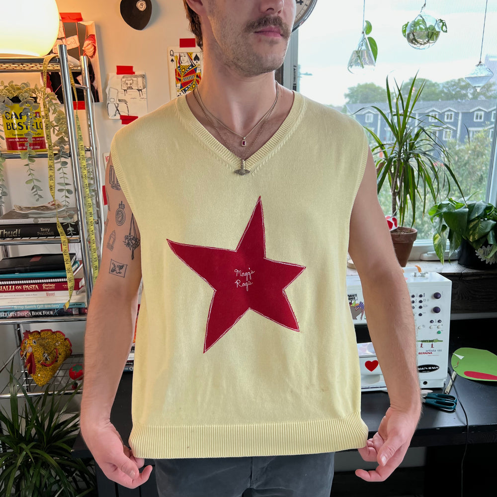 Magg’s Rags star vest(large)