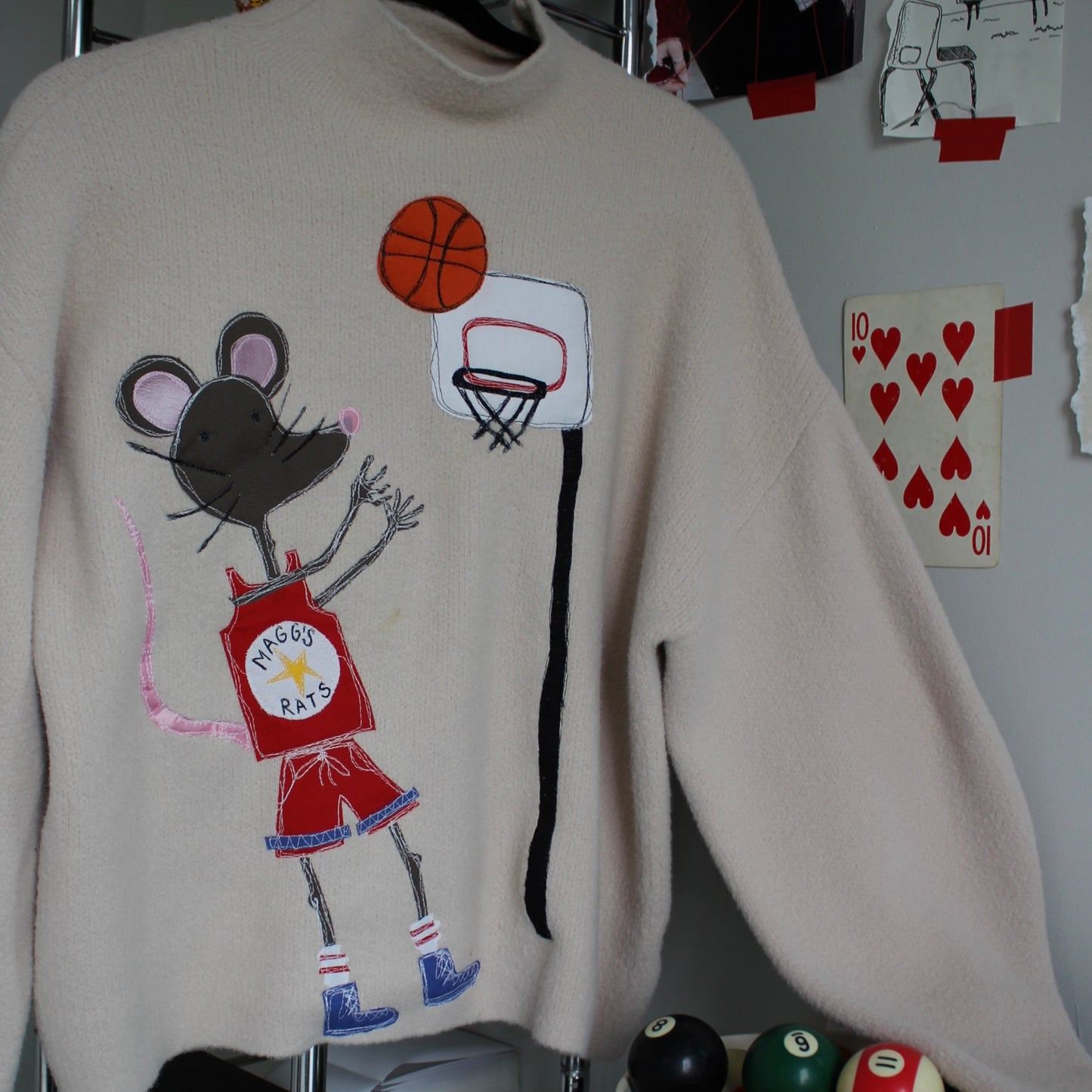 MAGG’S RATSketball sweater(small)