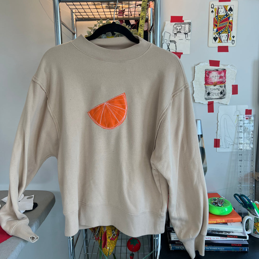 Citrus slice hoodie(medium)