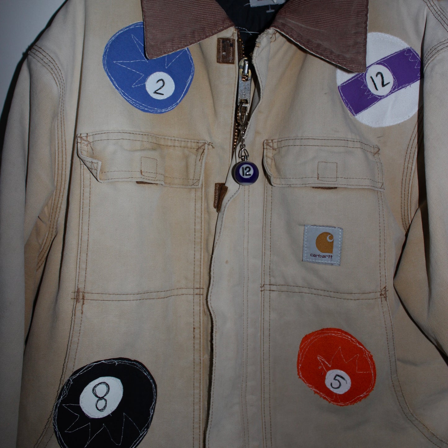 Billiard ball carhartt jacket(XXL)