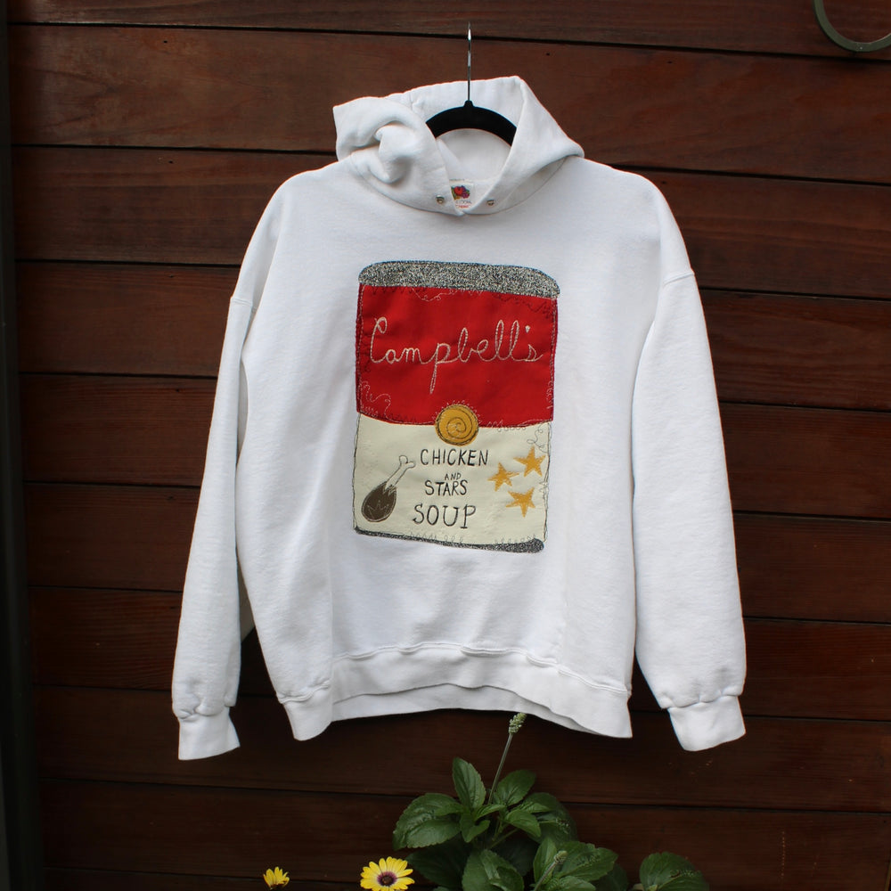 
                      
                        Campbell’s Chicken & stars hoodie(large)
                      
                    