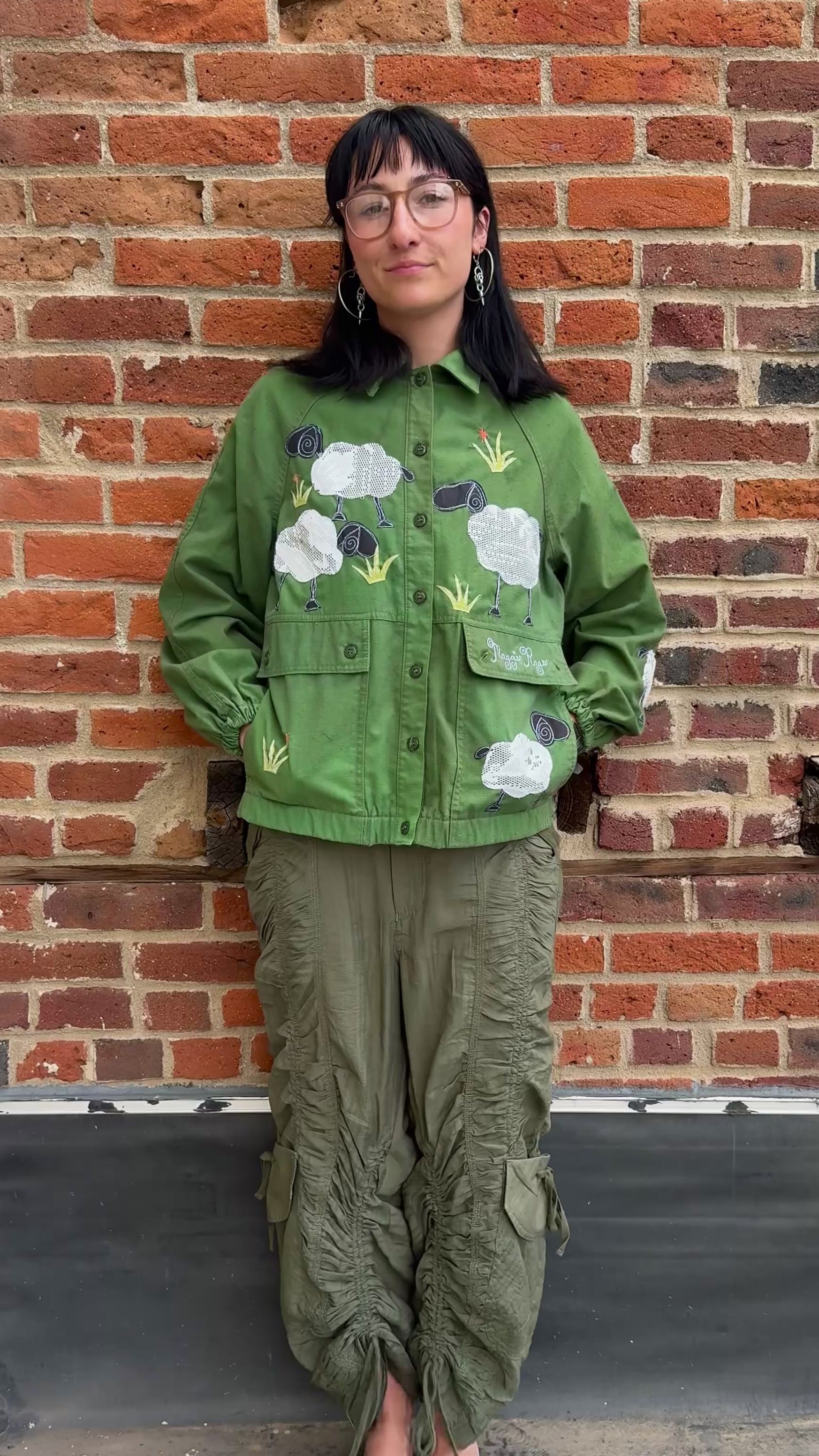 Sheep meadow jacket(small) – Magg's Rags
