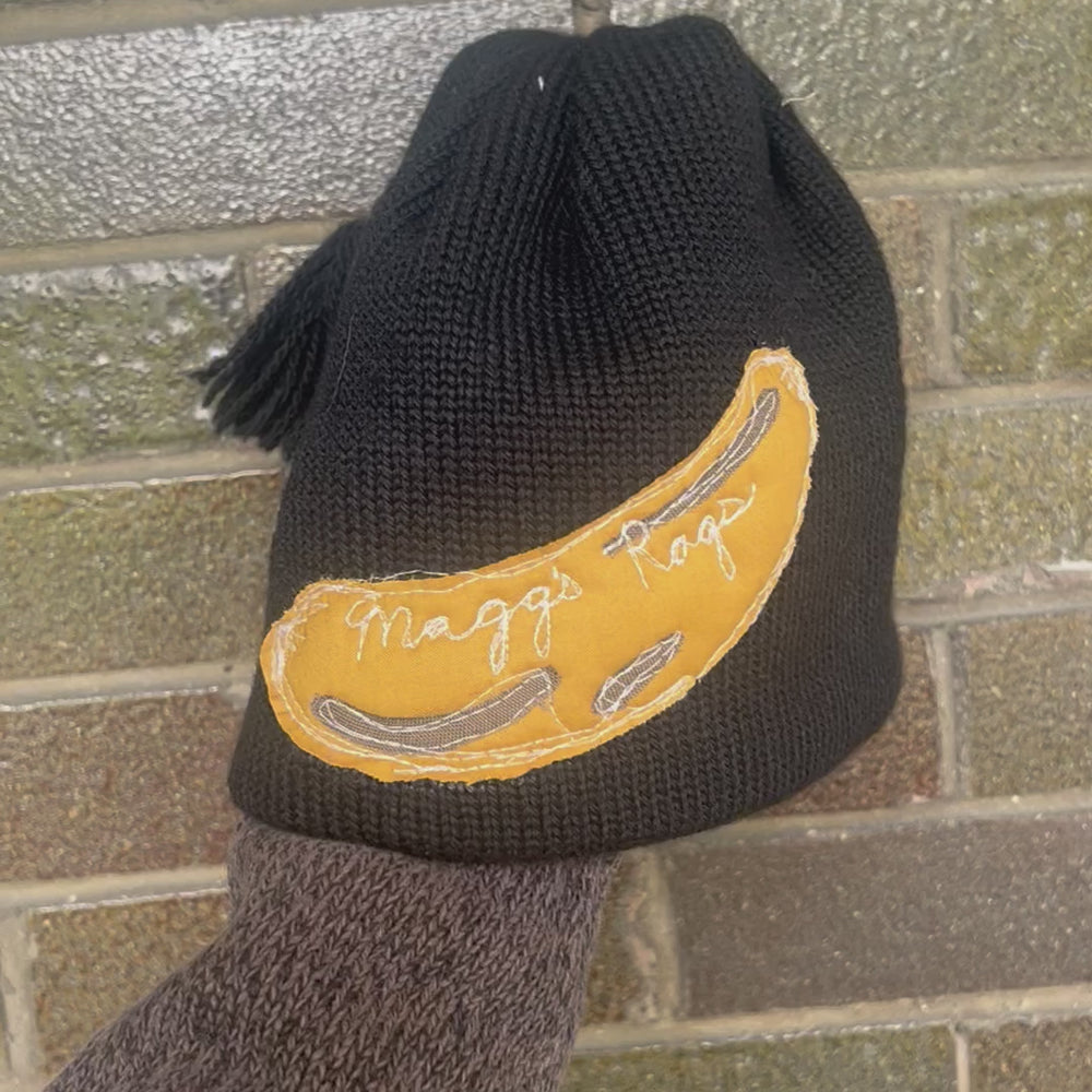 Banana tassel hat