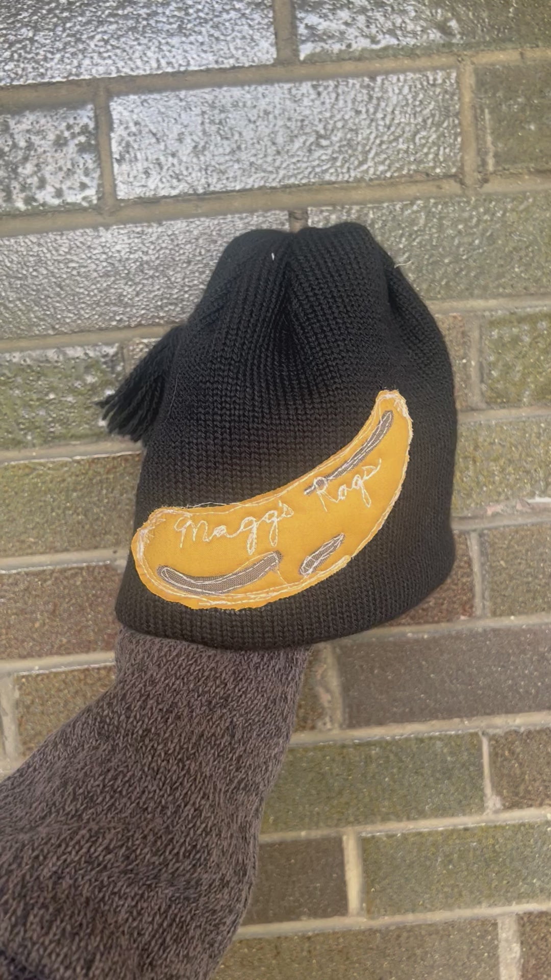 Banana tassel hat