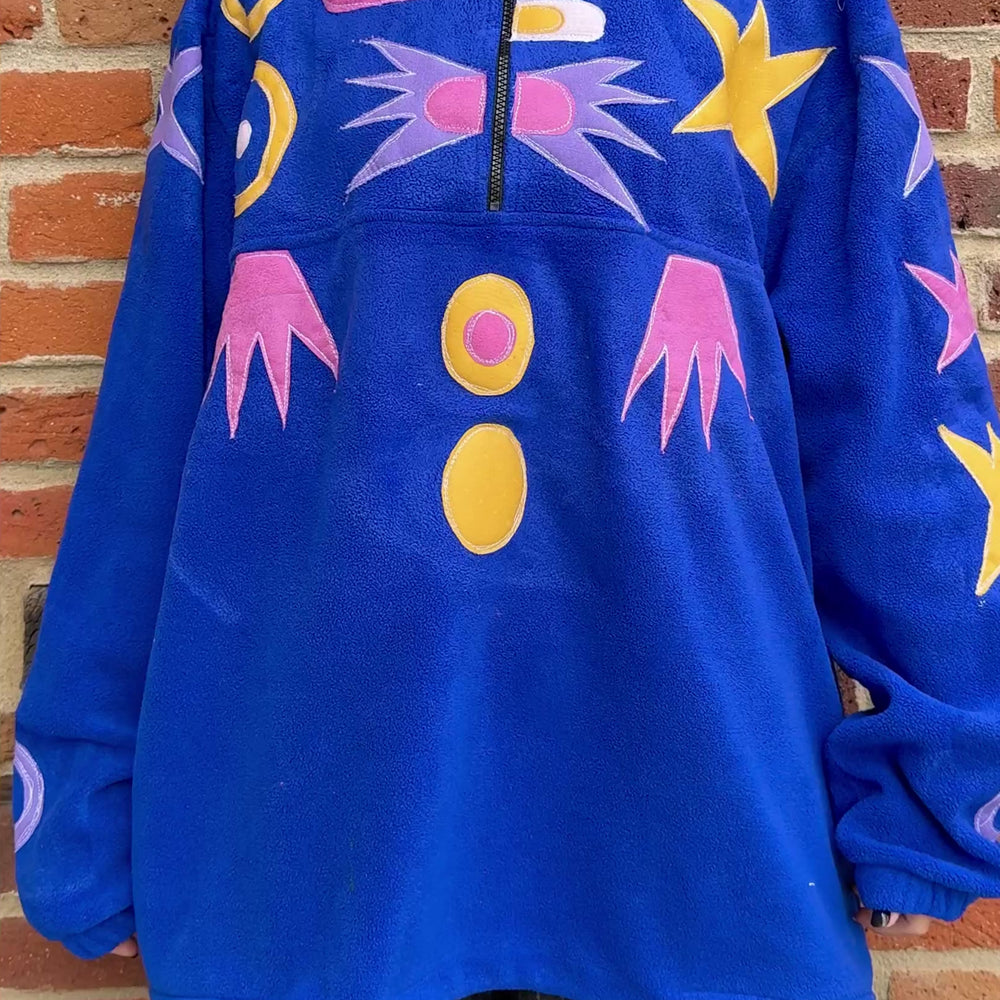 
                      
                        Load and play video in Gallery viewer, Abstract winter fleece(2XL)
                      
                    