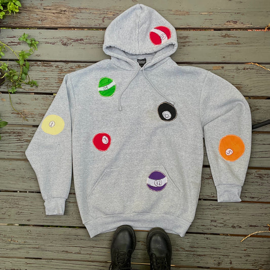 8 ball pool hoodie - Magg's Rags 