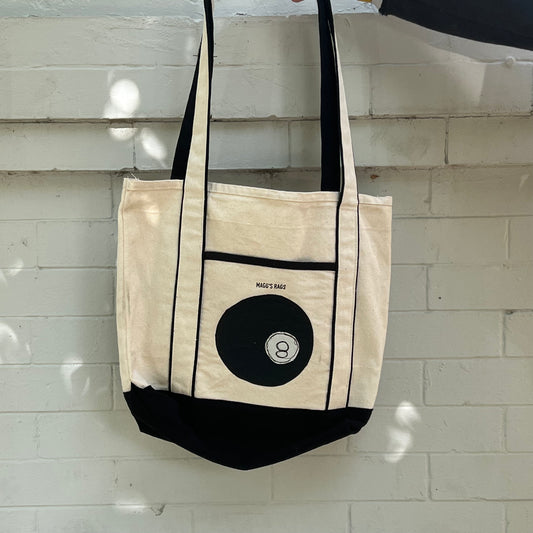 8 Ball boat tote - Magg's Rags 