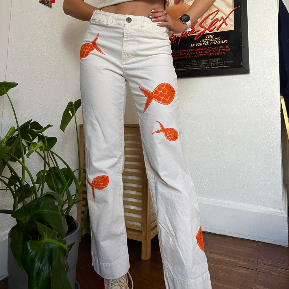 Goldfish trousers