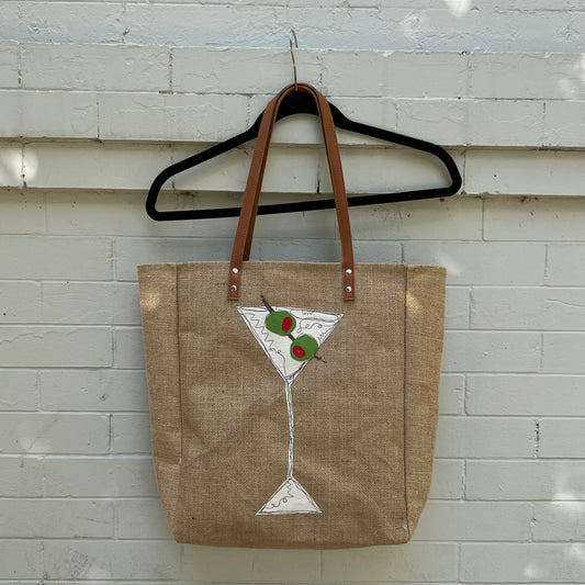 Martini tote - Magg's Rags 