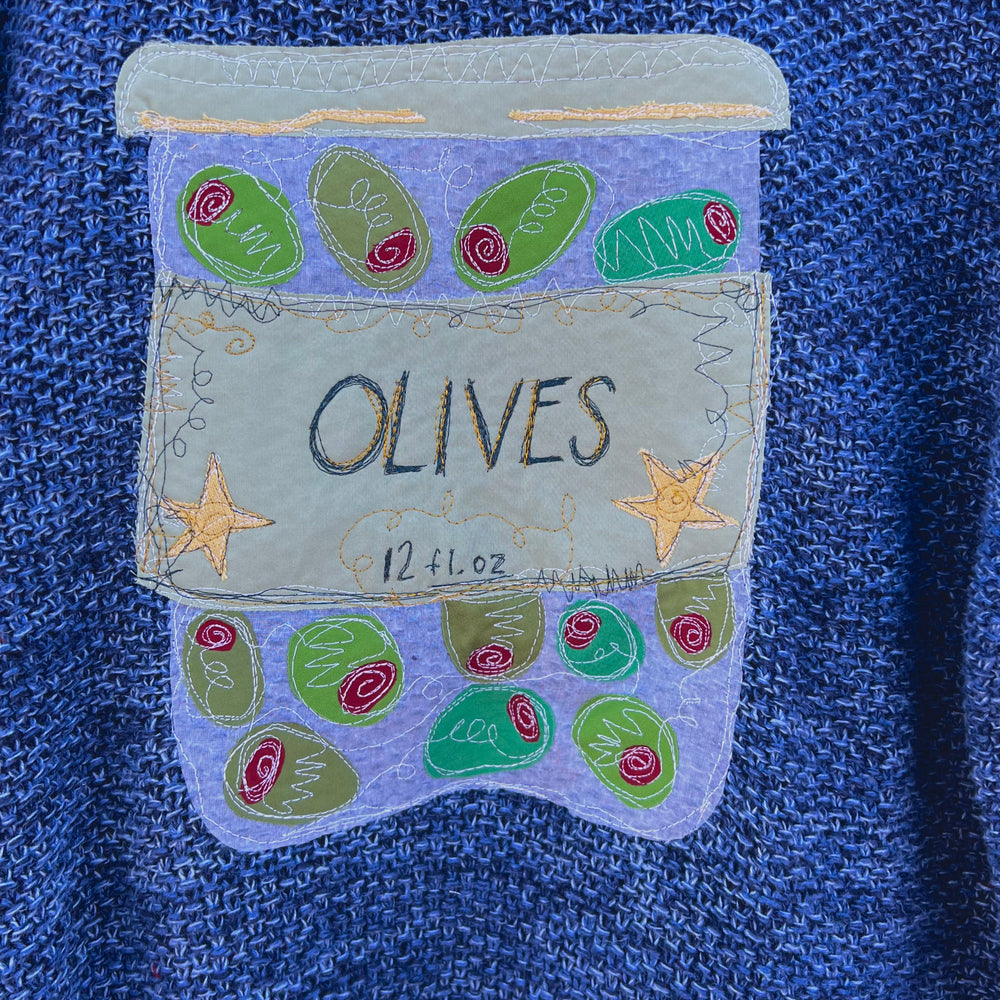 
                      
                        Olive jar sweater
                      
                    