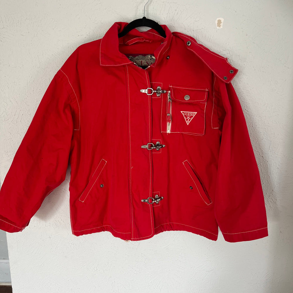 
                      
                        Vintage Guess Chore Jacket(Large)
                      
                    