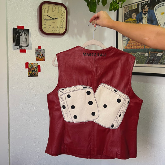 Roll the dice vest - Magg's Rags 