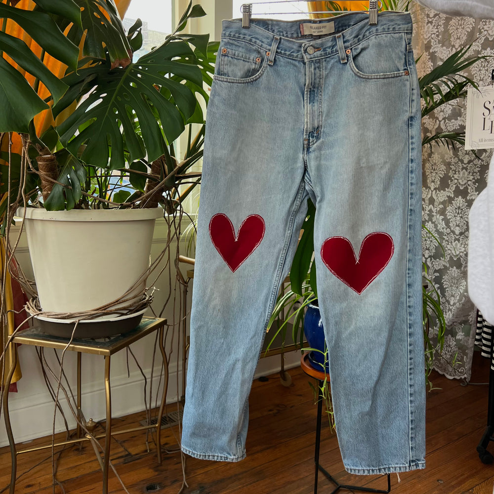 Heart knee Levi’s