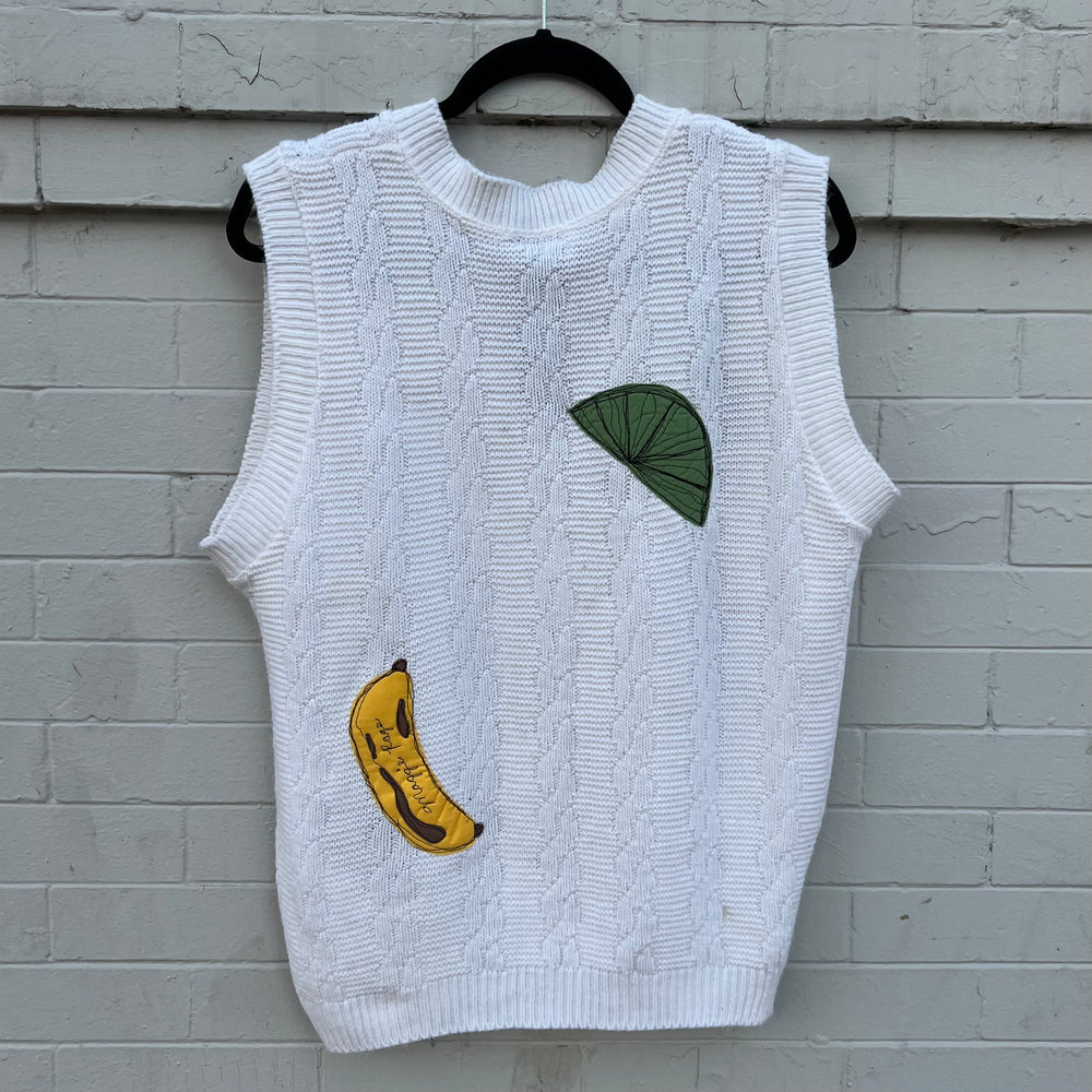 
                      
                        Fruit sweater vest
                      
                    