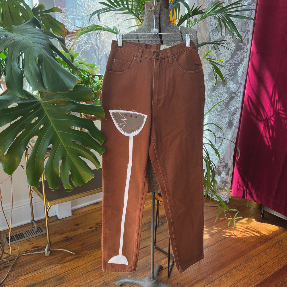 Espresso martini brown trousers
