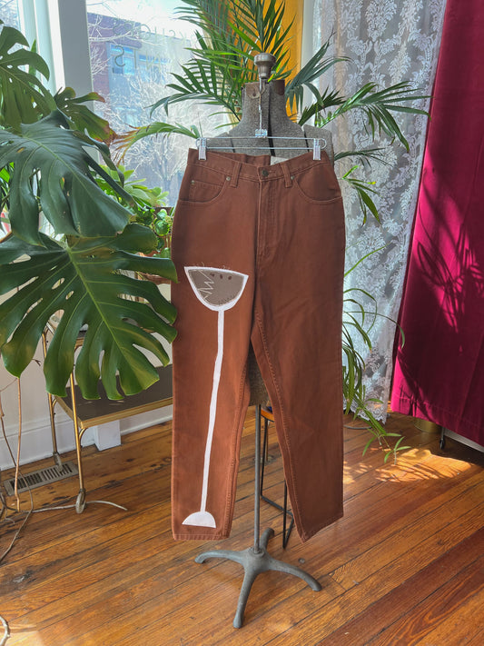 Espresso martini brown trousers