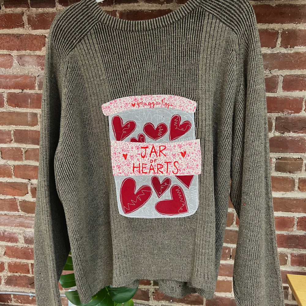
                      
                        Jar of Hearts sweater
                      
                    