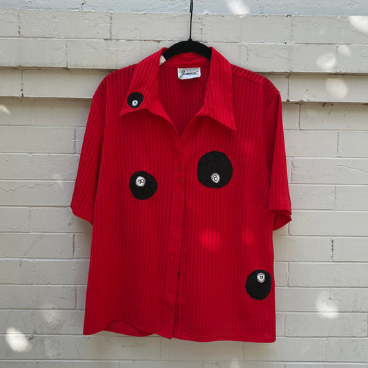 8-ball button down - Magg's Rags 