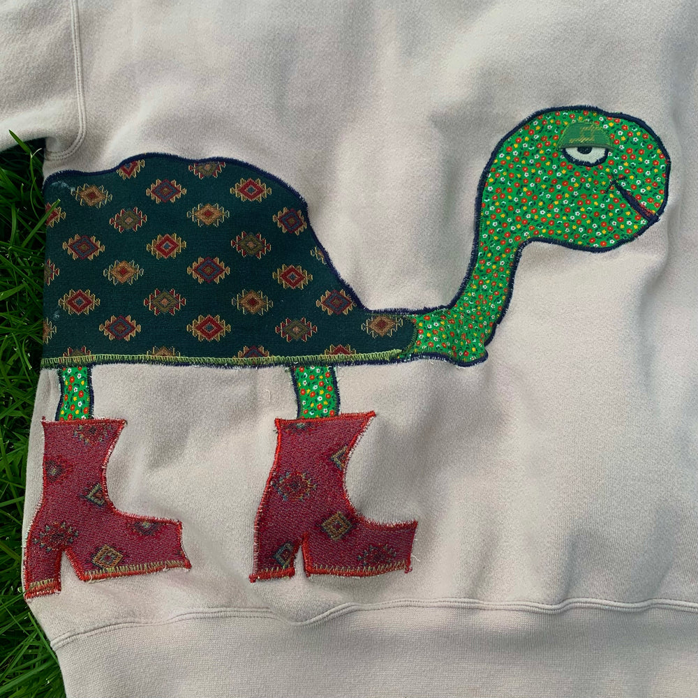 
                      
                        Appliqué turtle ‘n boots crew
                      
                    