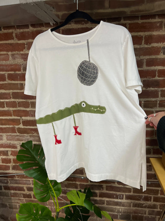 Gator disco tee