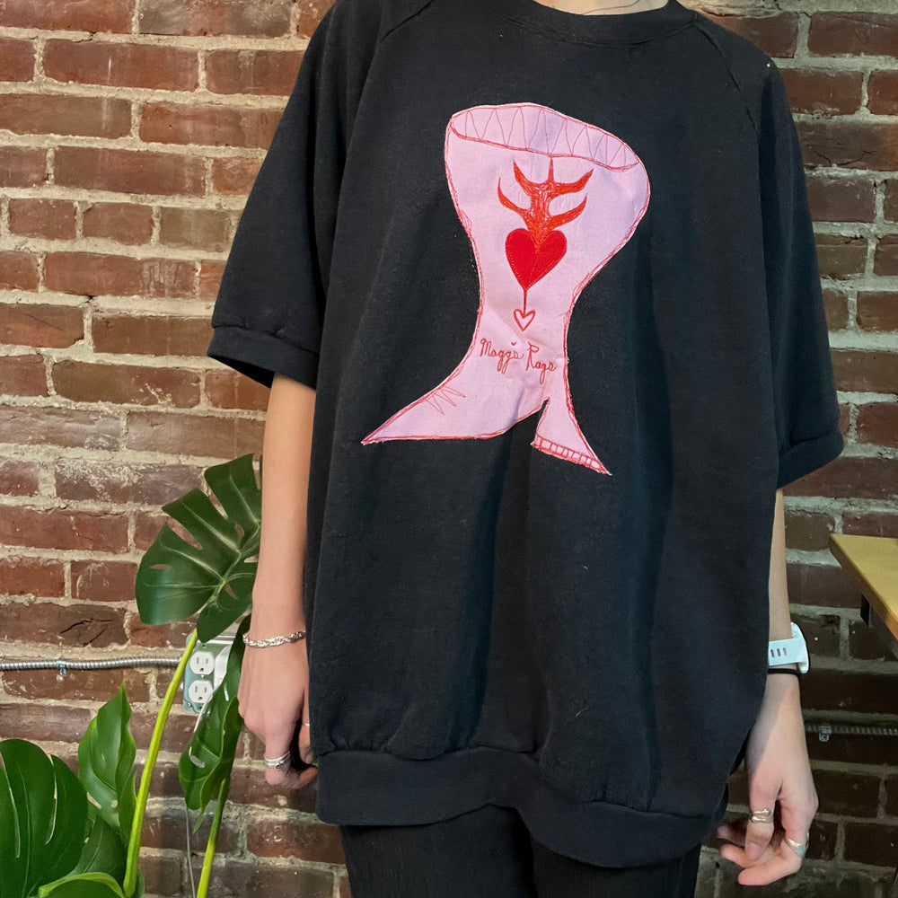 Boot short sleeve crew