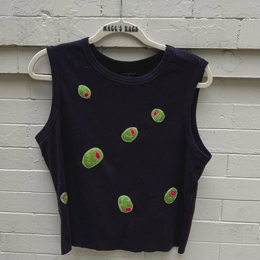 All-over-olive-tank - Magg's Rags 