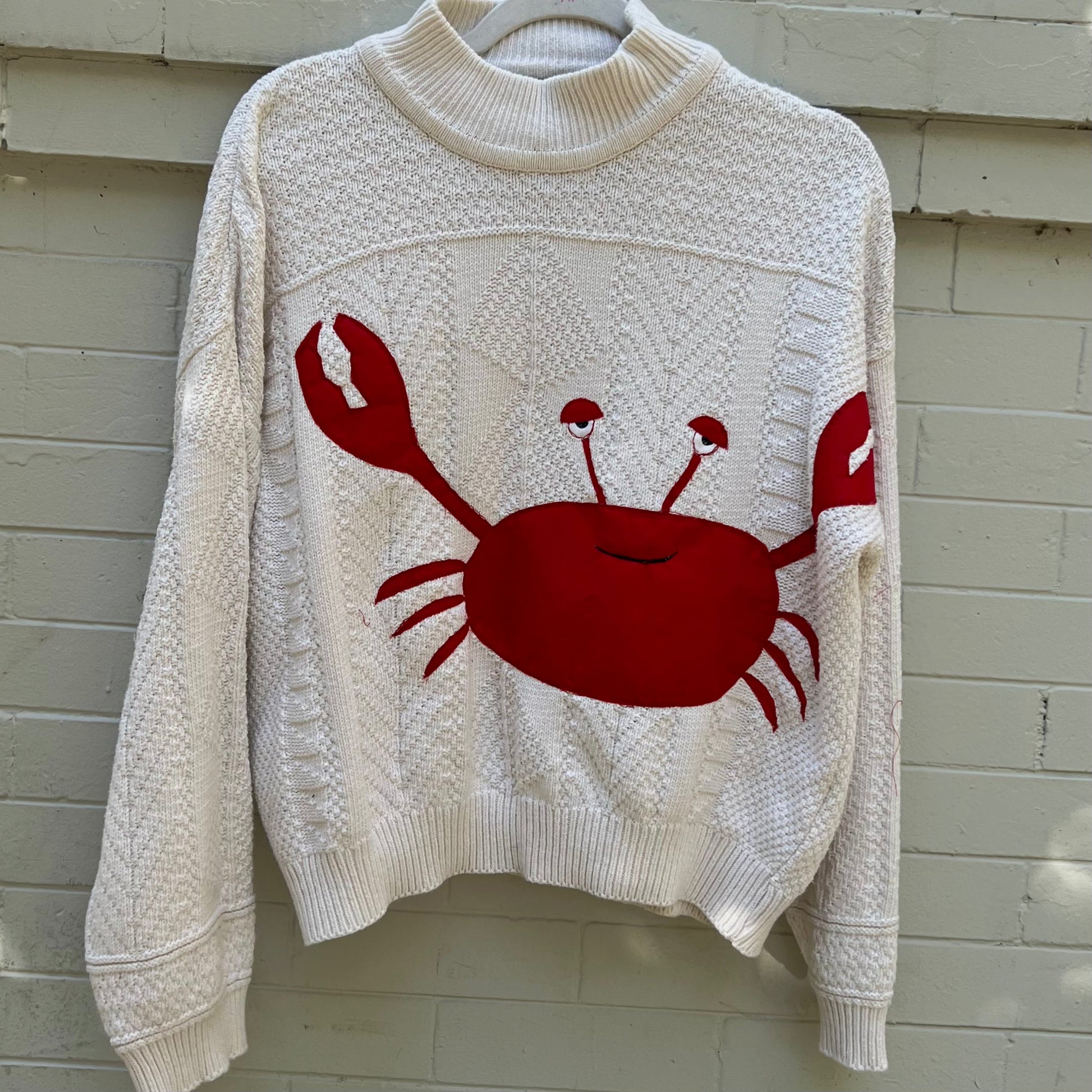 MR KRABS mock neck sweater - Magg's Rags 