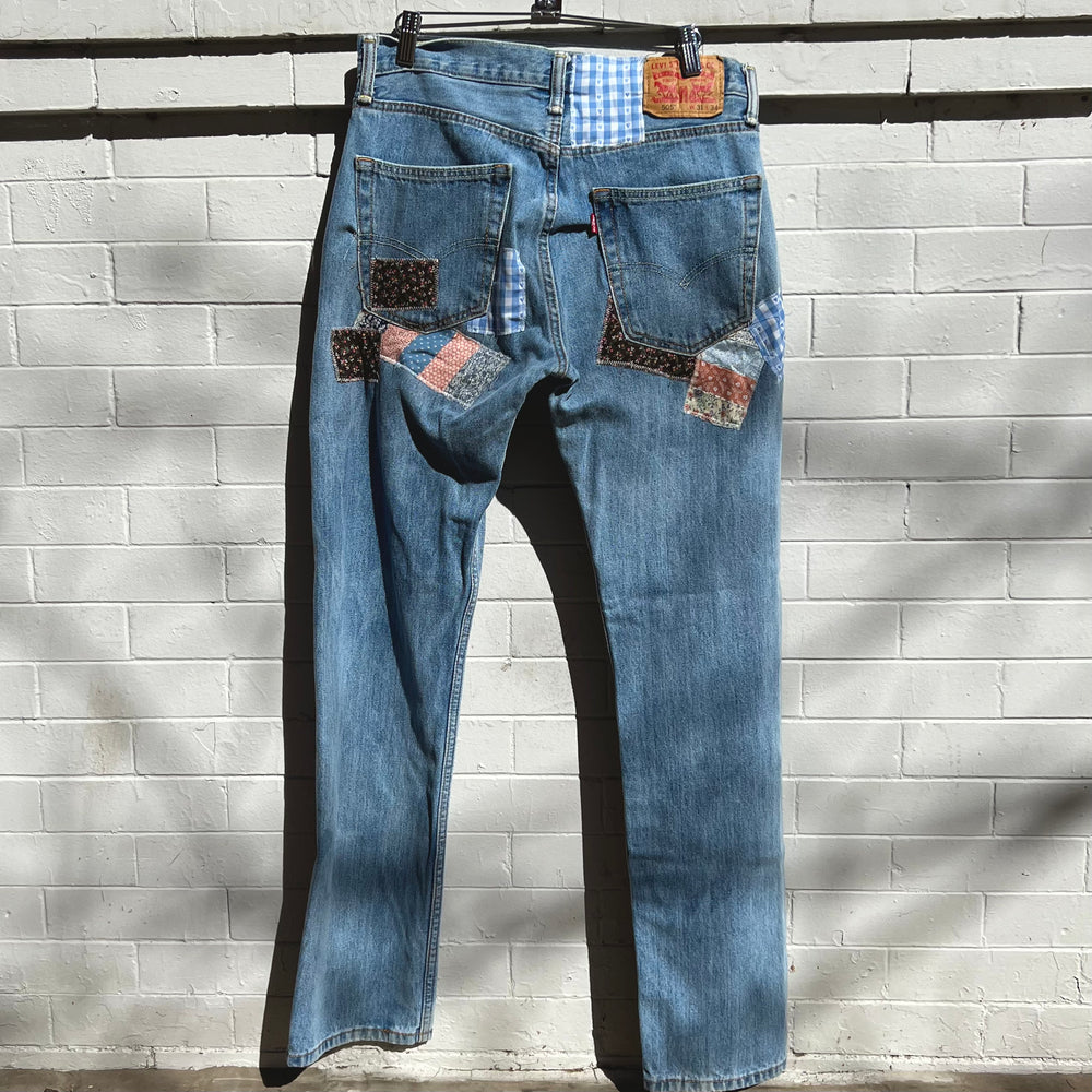 
                      
                        Patchwork Levi’s
                      
                    