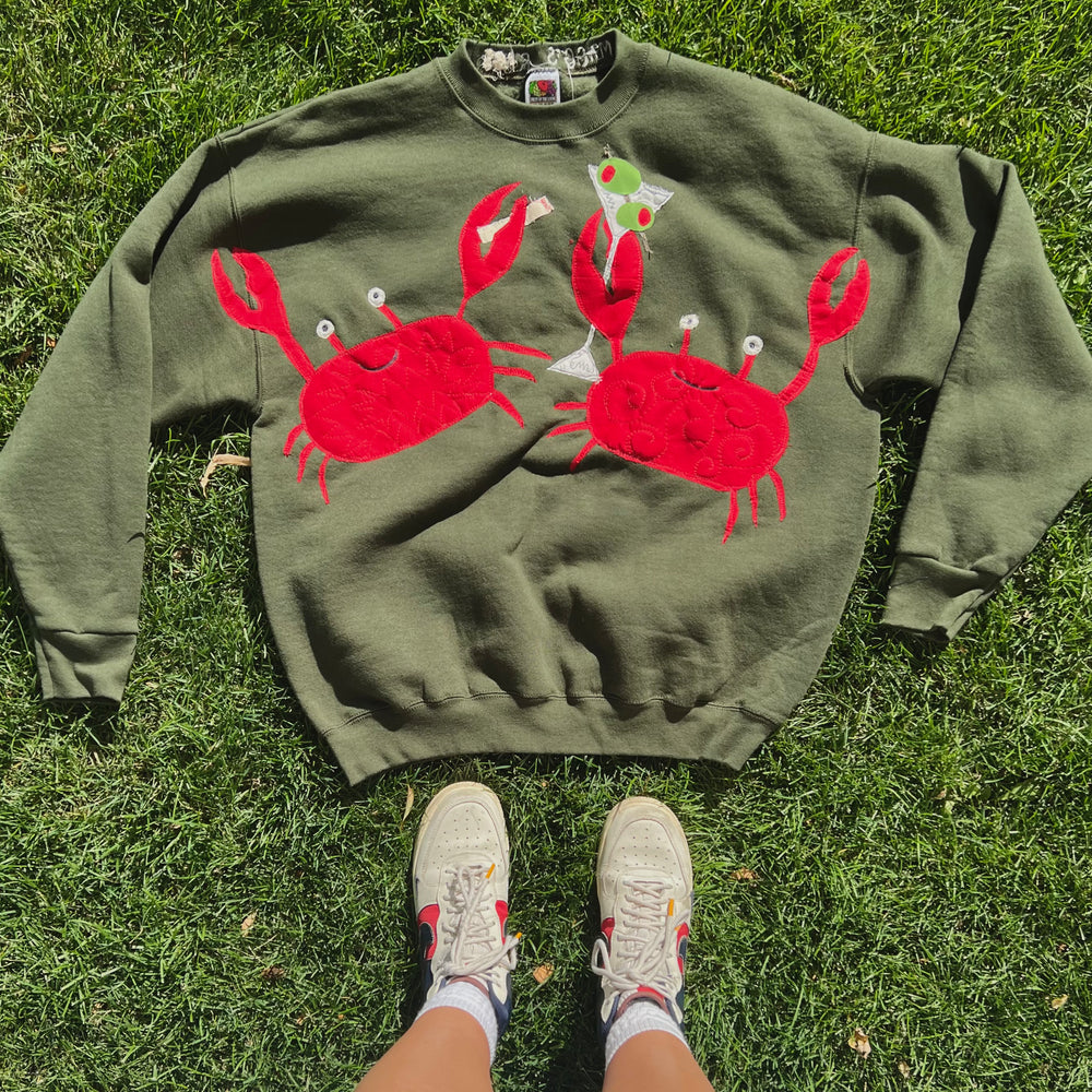 Cheers Mr. Crabs crewneck