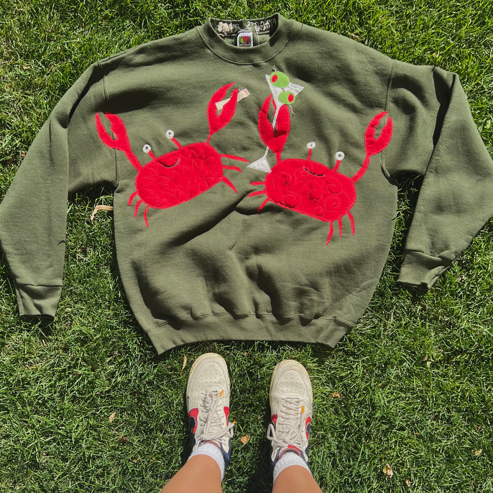 Cheers Mr. Crabs crewneck