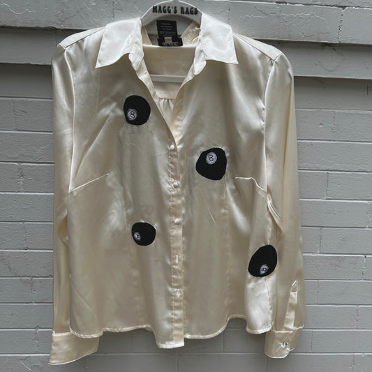 Silk 8-ball button up - Magg's Rags 