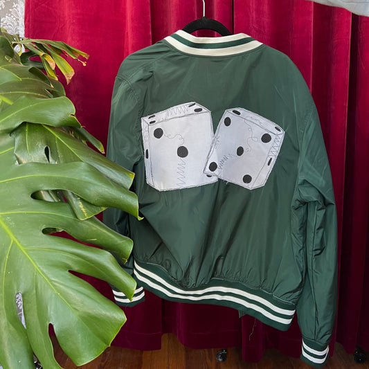 Double dice varsity jacket - Magg's Rags 